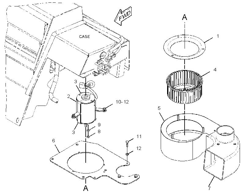BLOWER GP-CAB 2880672 CAT