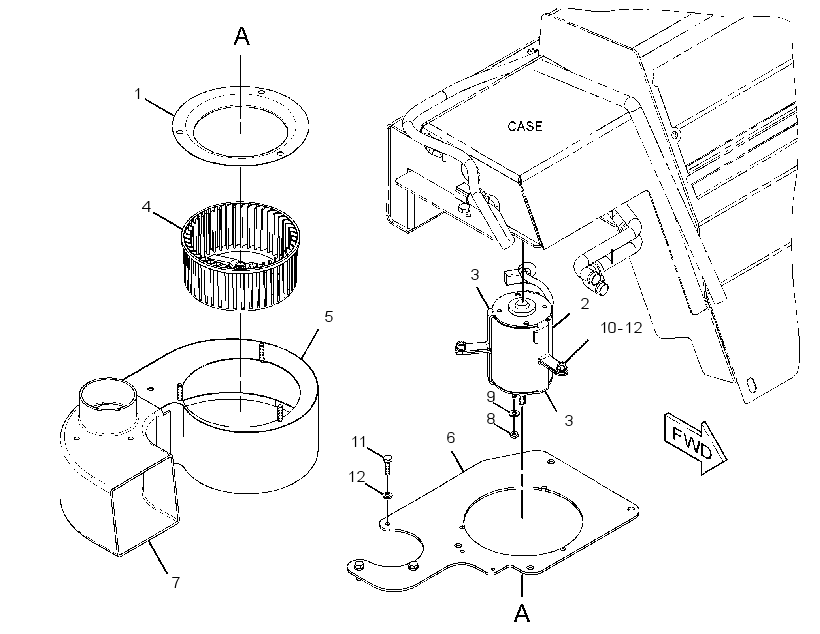 BLOWER GP-CAB 2880676 CAT