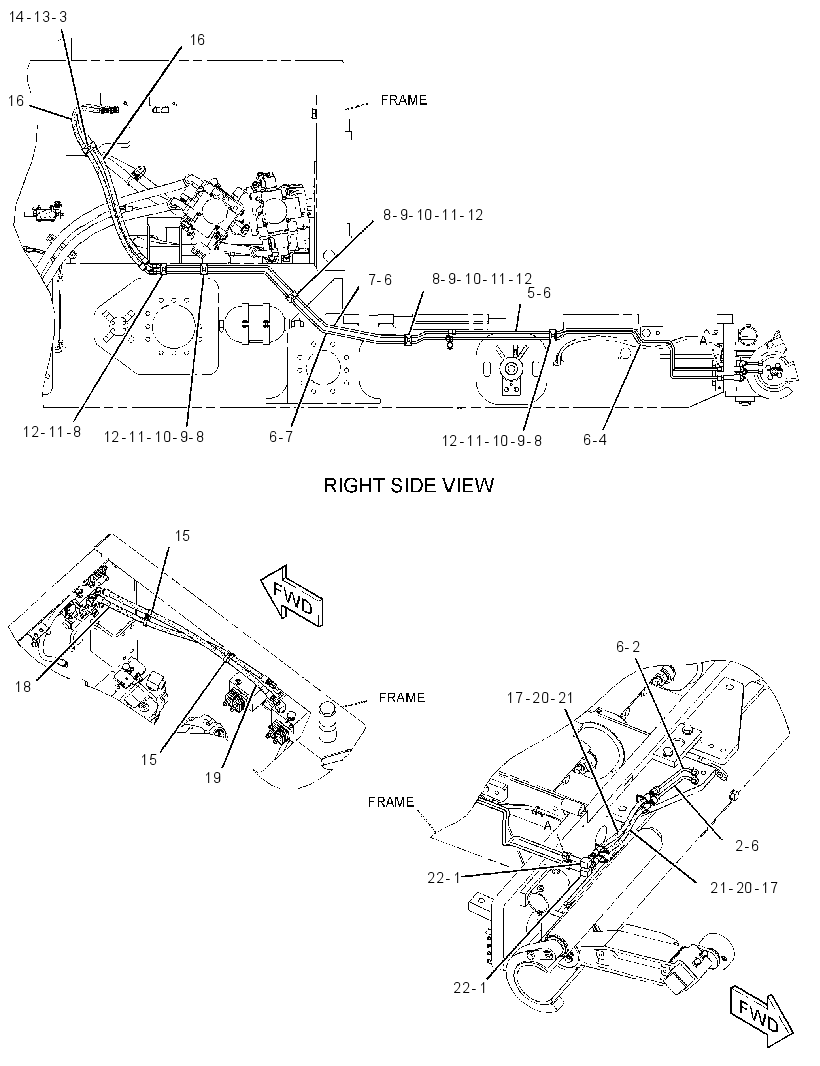 LINES GP-TRUCK HITCH 2732463 CAT