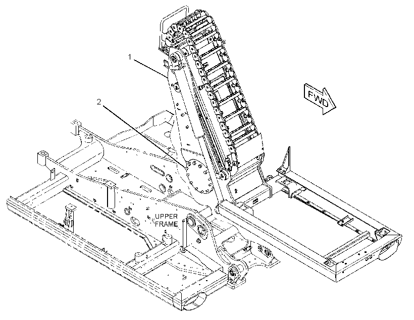 MOUNTING GP-RISER 2961860 CAT