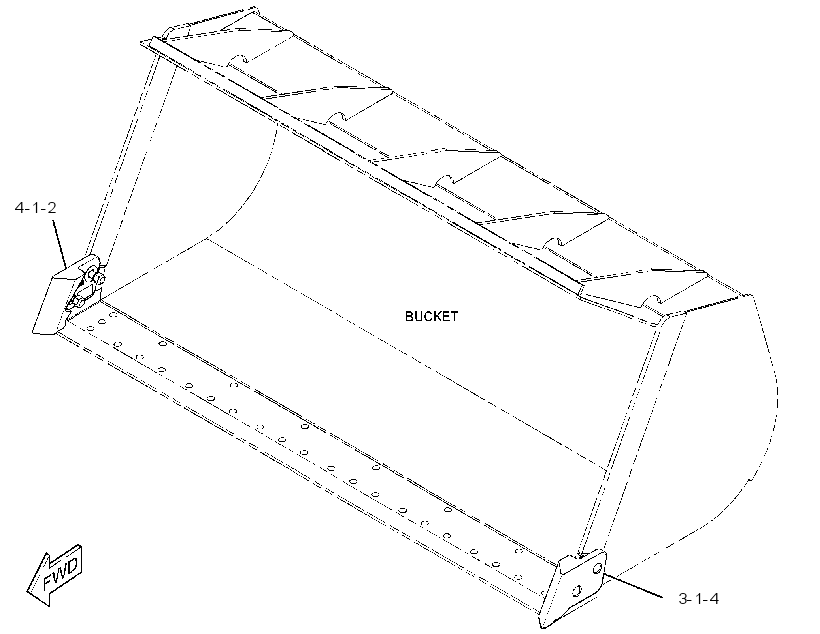 GUARD GP-BUCKET CORNER 1747950 CAT