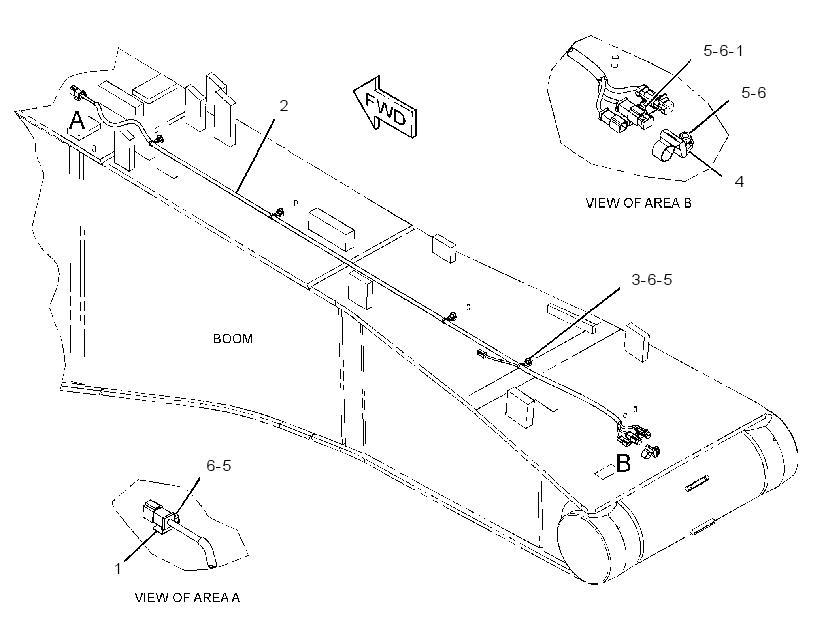 WIRING GP-BOOM 2762317 CAT