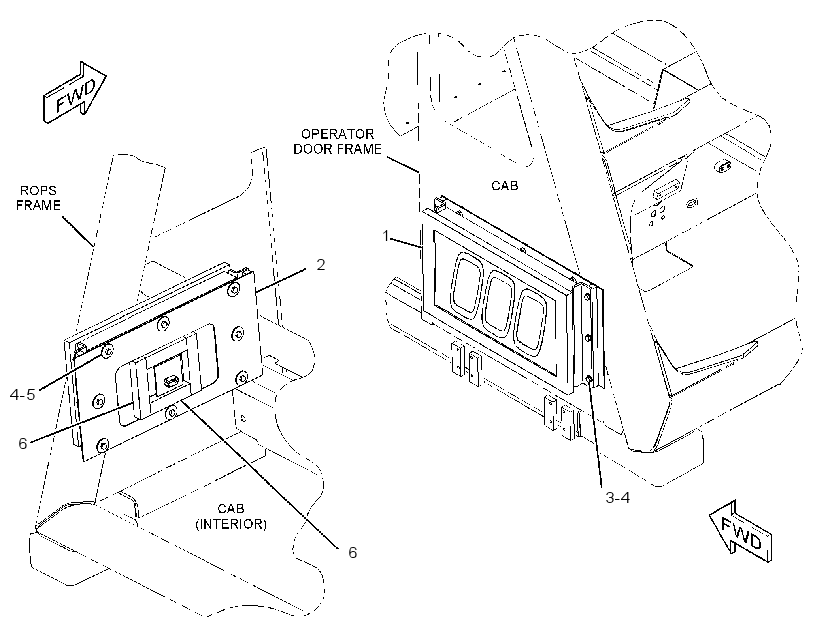 DISPLAY GP-PAYLOAD MONITOR 3002712 CAT
