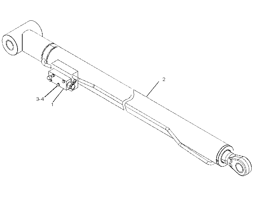 CYLINDER & VALVE GP-BOOM 2694656 CAT