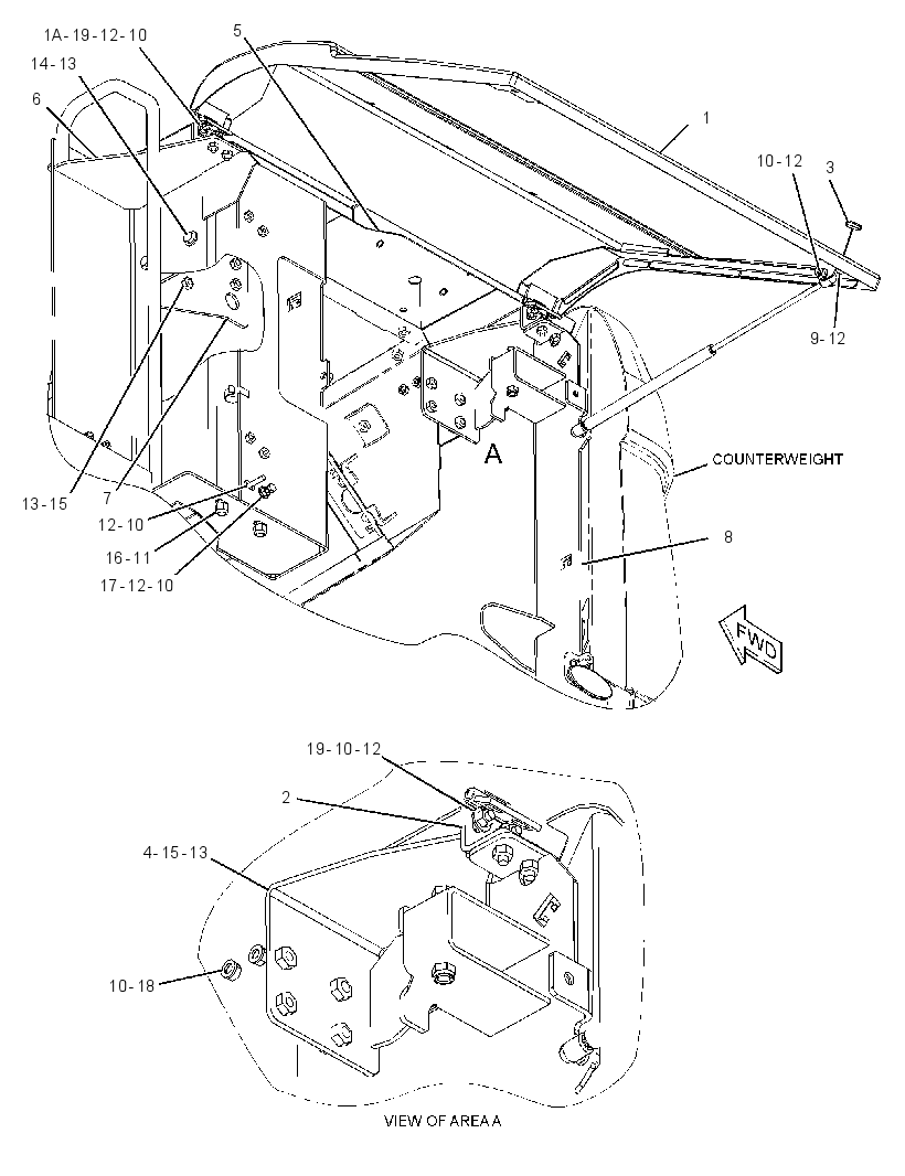 ENCLOSURE GP-FUEL TANK 2655351 CAT