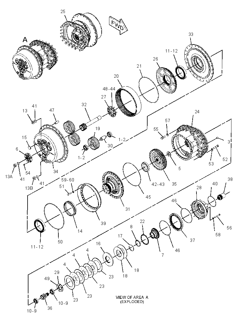 FINAL DRIVE & BRAKE GP 2835417 CAT
