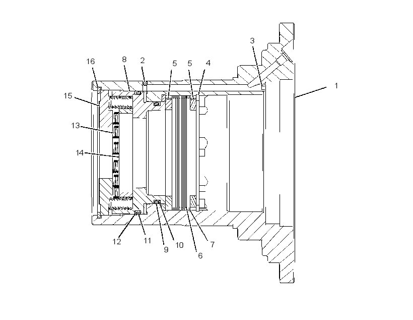 BRAKE GP-WINCH 2312224 CAT