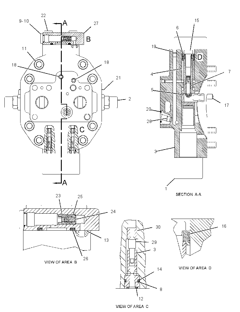 HEAD GP-MOTOR 2418691 CAT