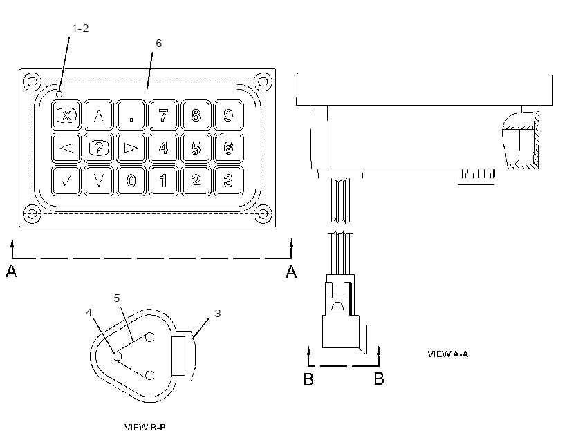 MODULE GP-KEYPAD 2006198 CAT