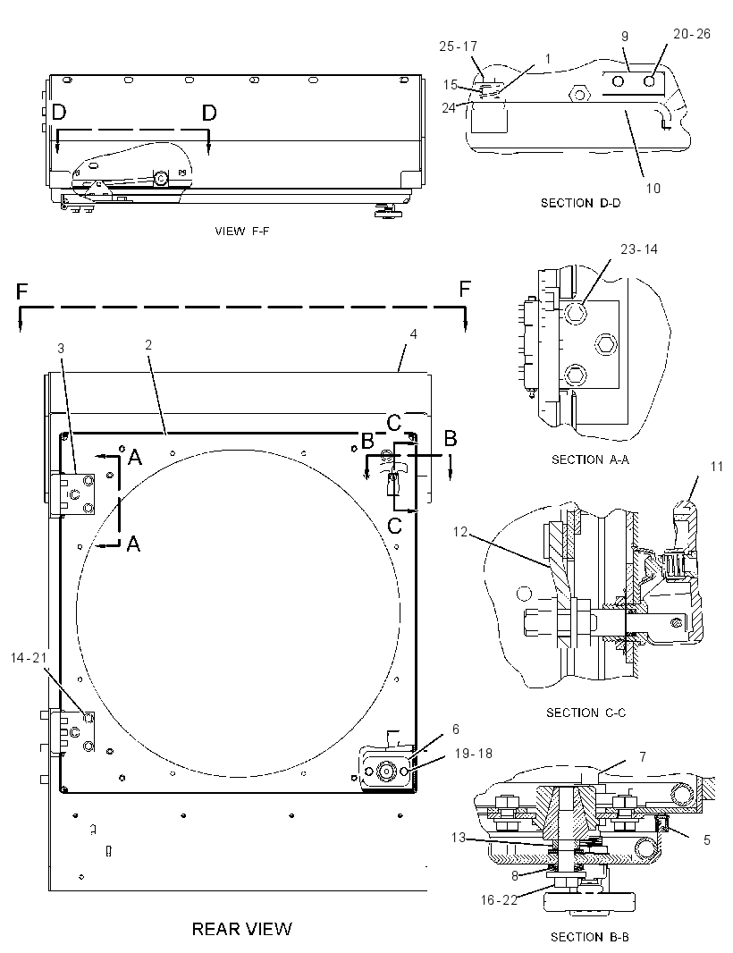 ENCLOSURE GP-RADIATOR 2687575 CAT