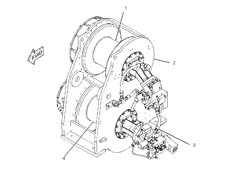 WINCH AR 2951150 CAT