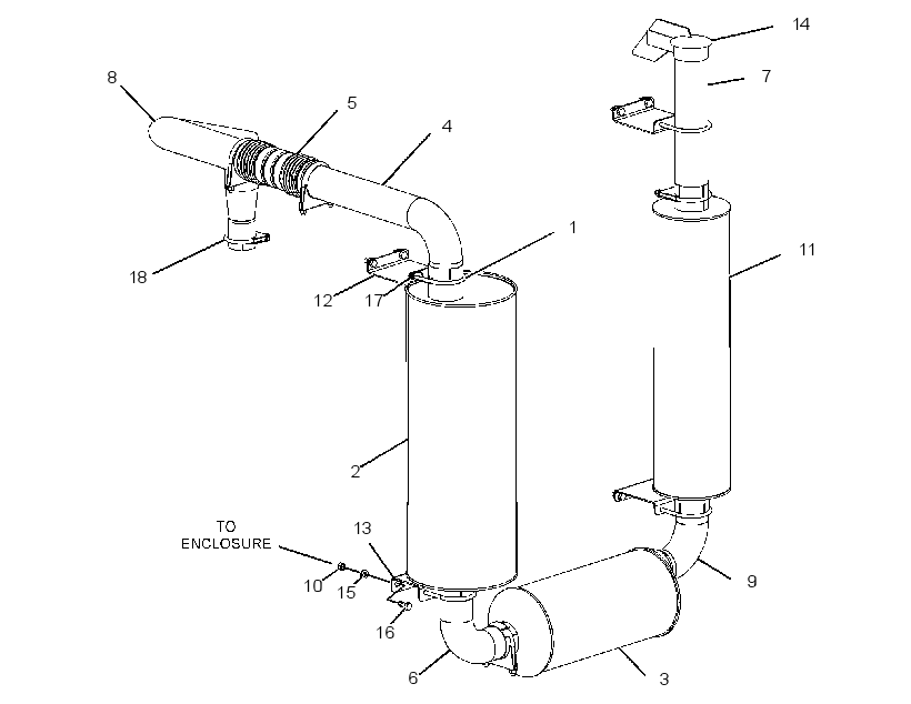 SILENCER GP 2776480 CAT