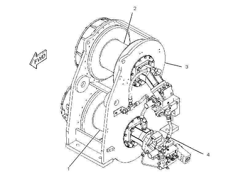 WINCH AR 2265610 CAT