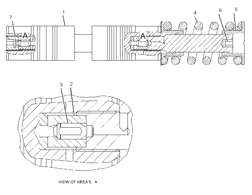 PISTON GP-COUNTERBALANCE VALVE 2422616 CAT