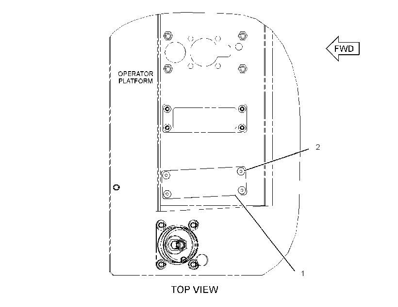 COVER GP-PLATFORM 2613608 CAT