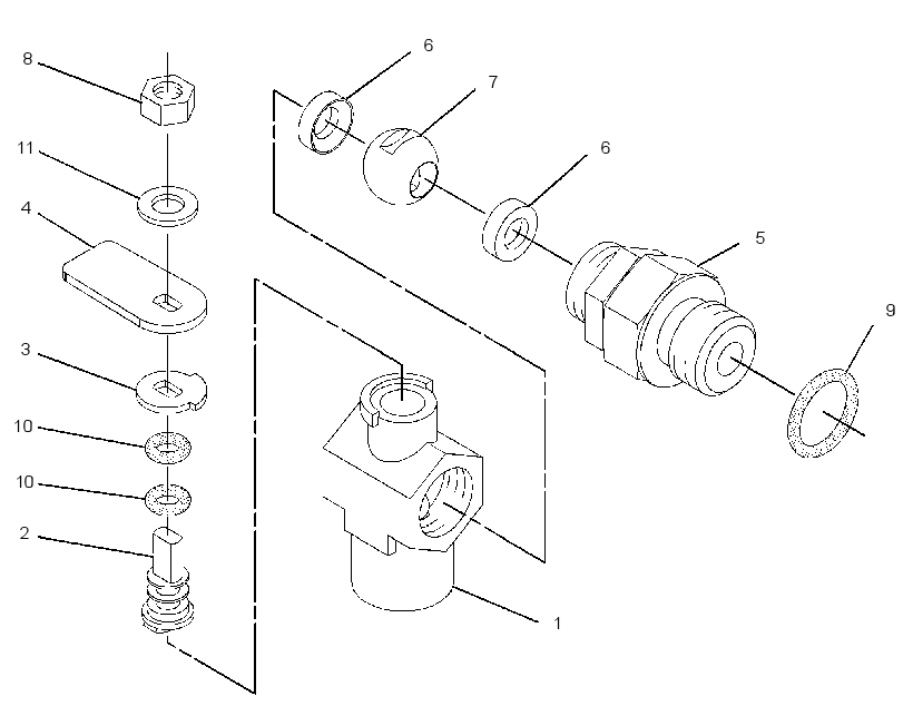 VALVE GP-FUEL SHUTOFF 2983147 CAT