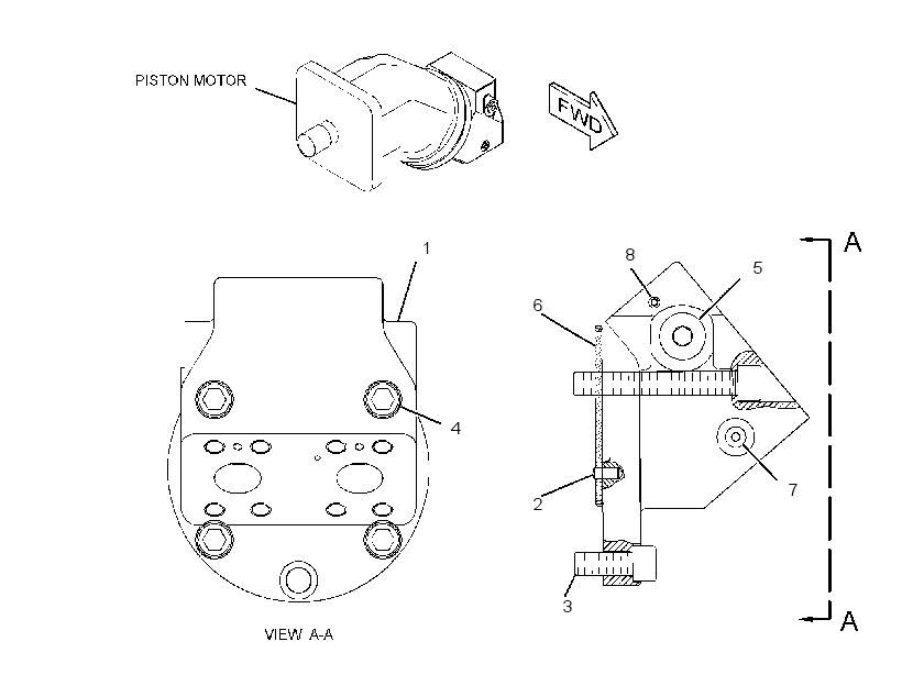 HEAD GP-MOTOR 2425098 CAT