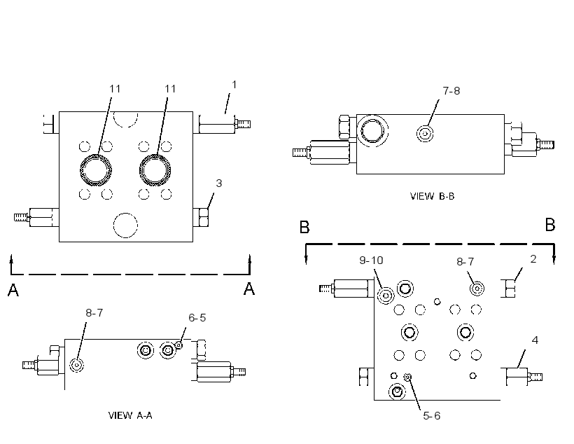 VALVE GP-FLUSHING 1832623 CAT