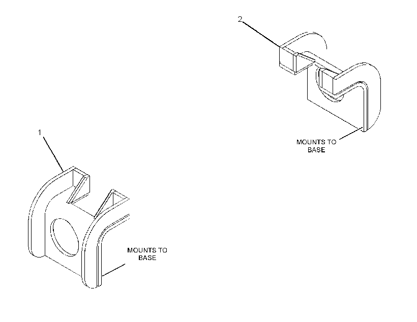 BRACE AS-GENERATOR MOUNTING 2918310 CAT