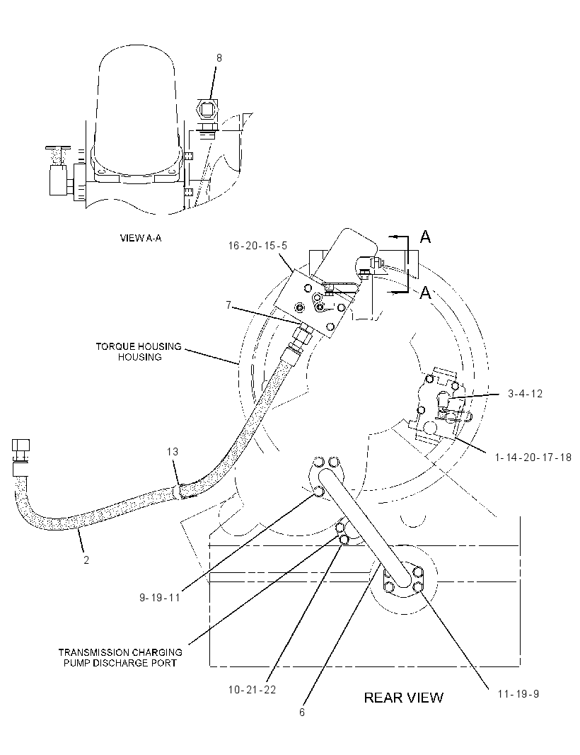 FILTER & LINES GP-TORQUE CONV 2997845 CAT