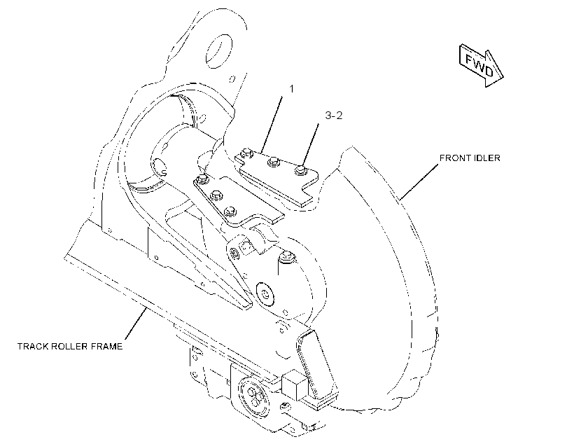 SCRAPER GP-IDLER 2590995 CAT