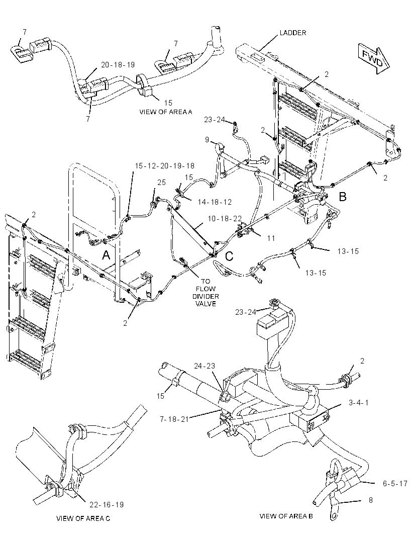 WIRING GP-CENTER 2450625 CAT