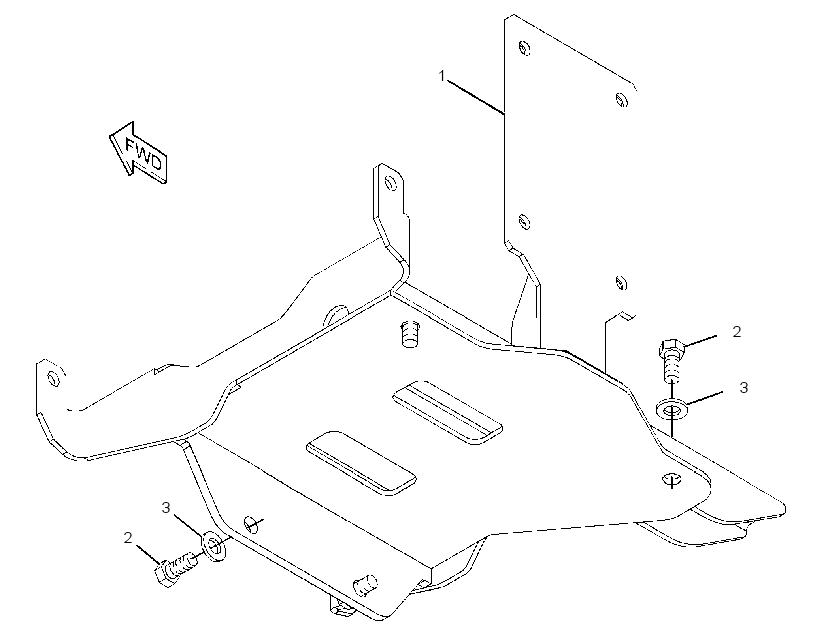 MOUNTING GP-HYD GENERATOR 2529837 CAT