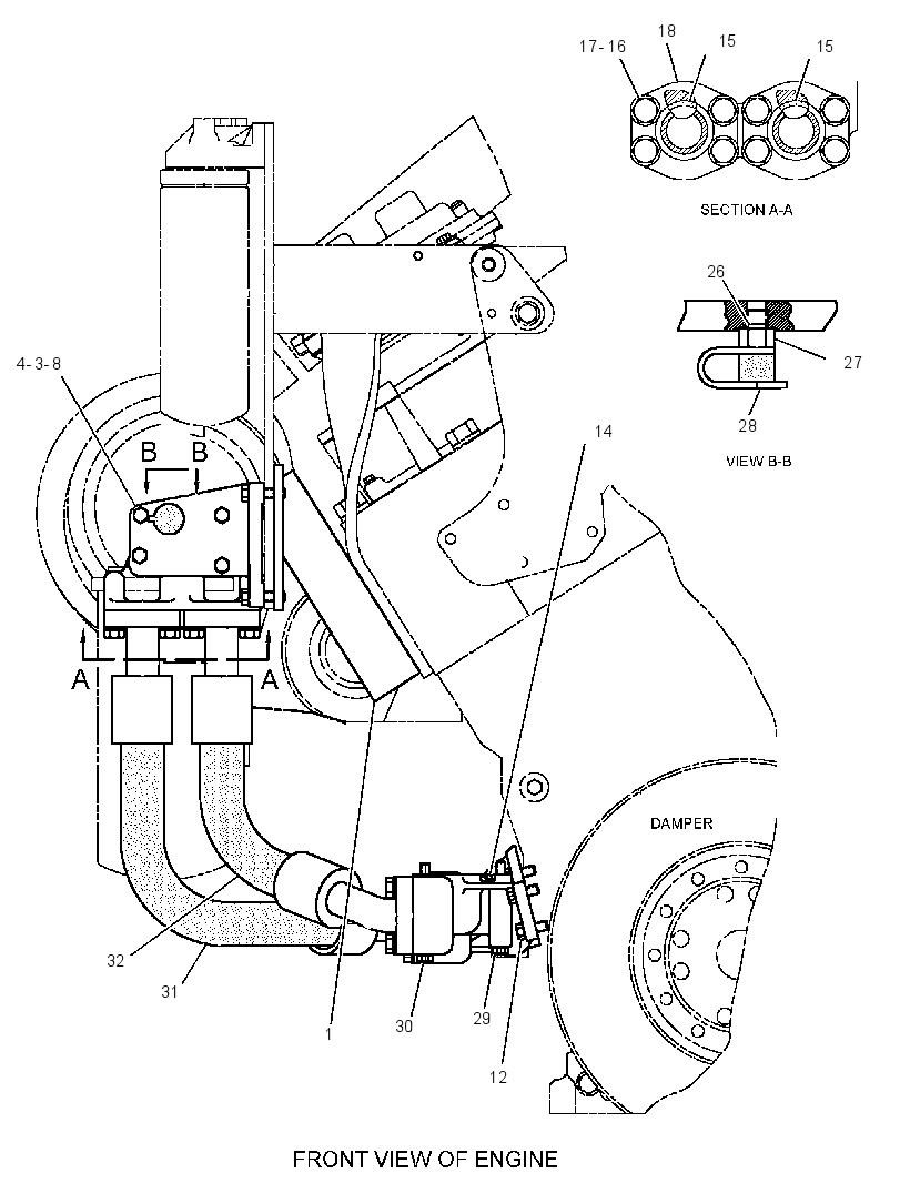 LINES GP-ENGINE OIL FILTER 3066270 CAT