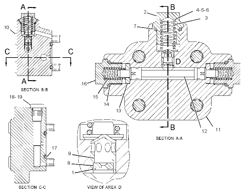 VALVE GP-FLUSHING 2830019 CAT