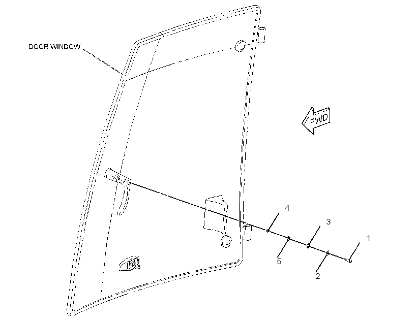 LATCH GP-CAB DOOR & WINDOW 2996985 CAT