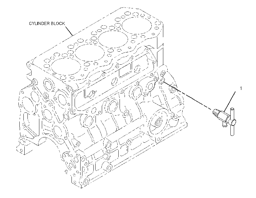 DRAIN GP-COOLANT 2924040 CAT
