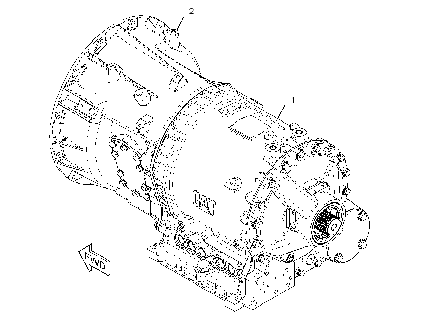 TRANSMISSION AR-CORE 2958481 CAT
