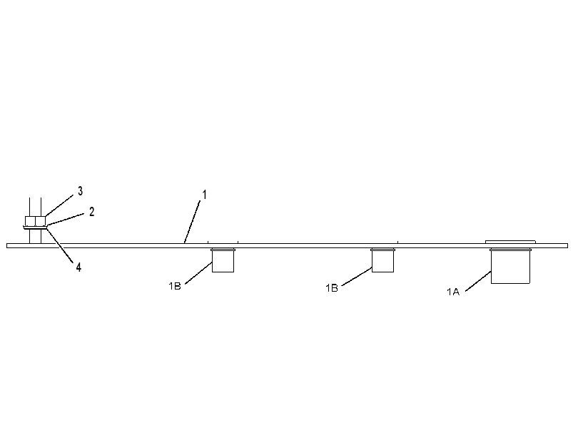 PLATE & MOUNTING AS 2600975 CAT