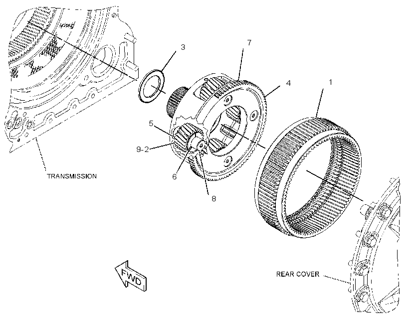 CARRIER GP-PLANETARY 2566354 CAT