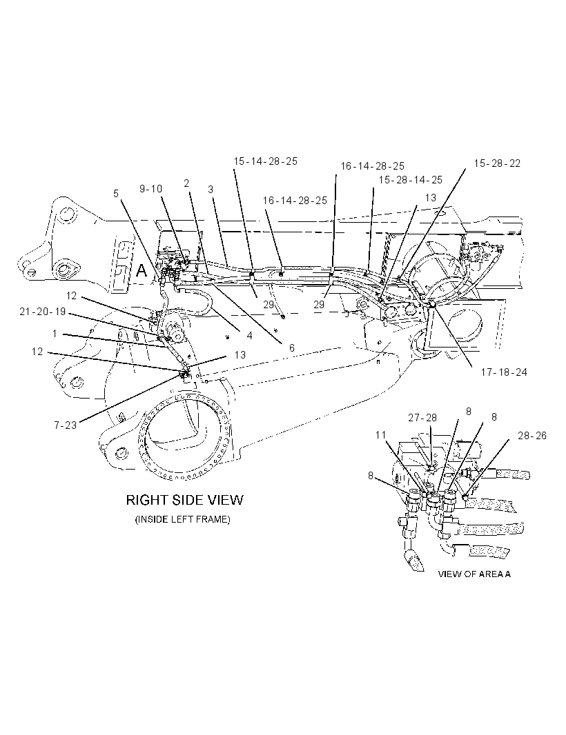 LINES GP-TRACTION CONTROL 1743726 CAT