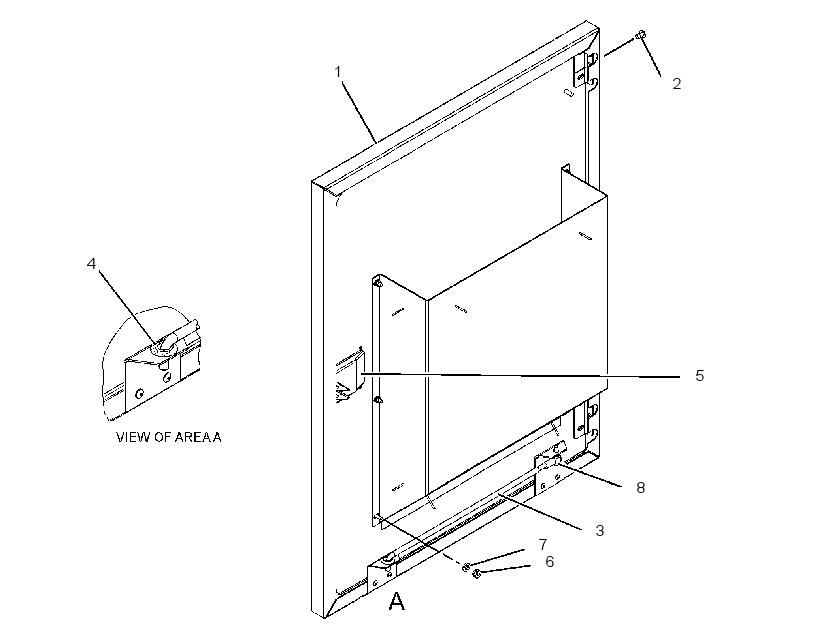 DOOR AS 2612537 CAT