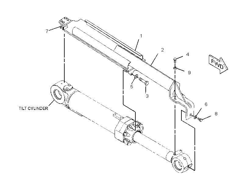 GUARD GP-TILT CYLINDER 2760160 CAT