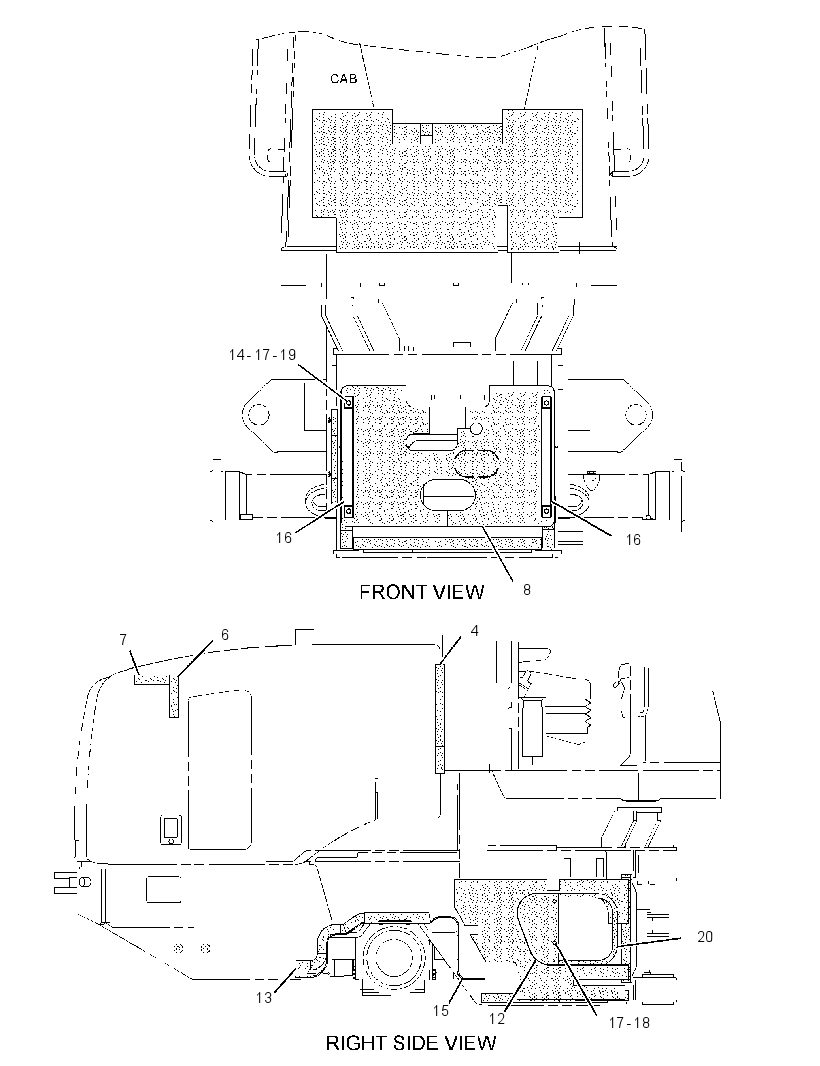 INSULATION GP-SOUND SUPPR 2430520 CAT