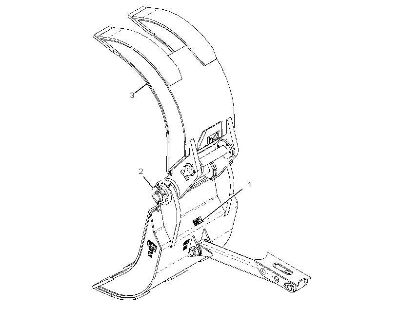 GRAPPLE AR-MECHANICAL 2837308 CAT