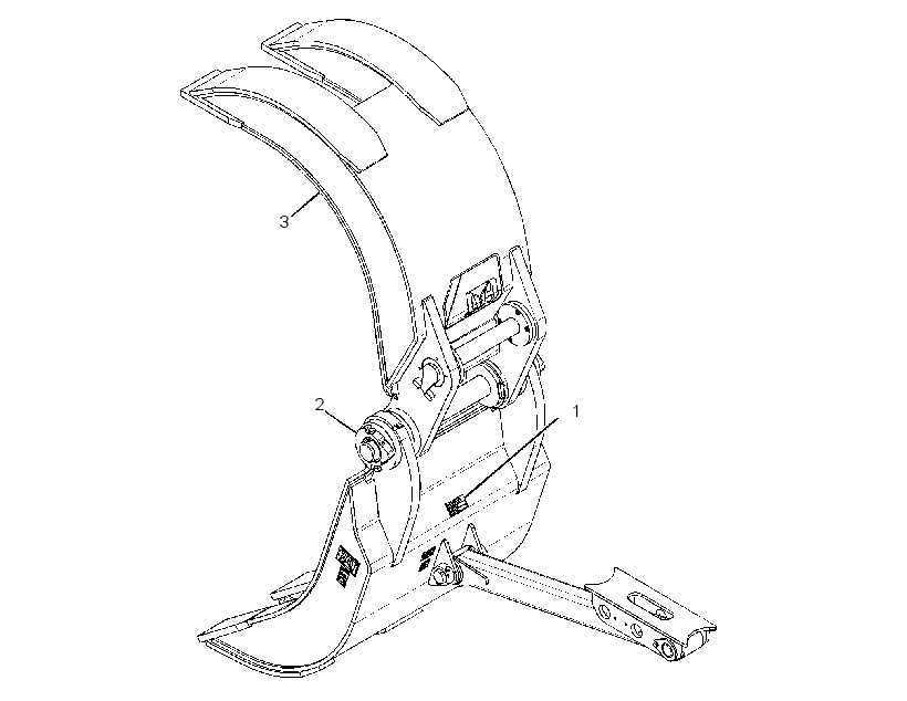 GRAPPLE AR-MECHANICAL 2837307 CAT