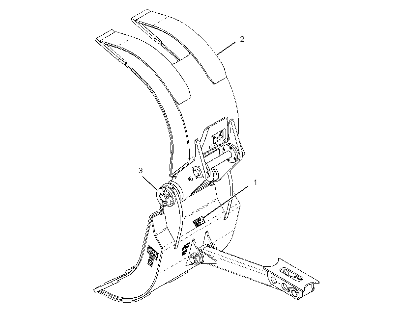 GRAPPLE AR-MECHANICAL 2797361 CAT