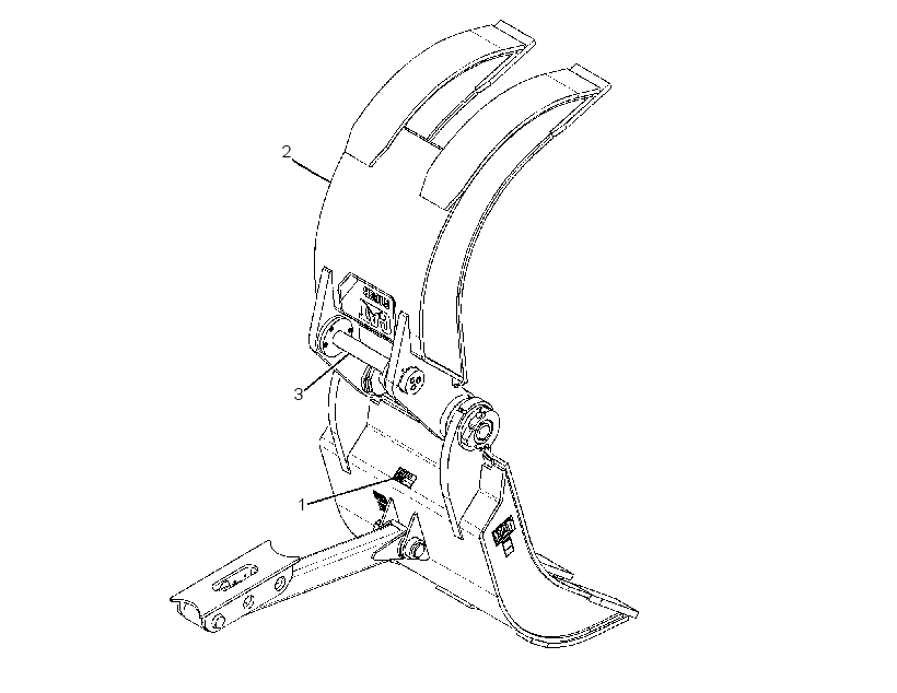 GRAPPLE AR-MECHANICAL 2822575 CAT
