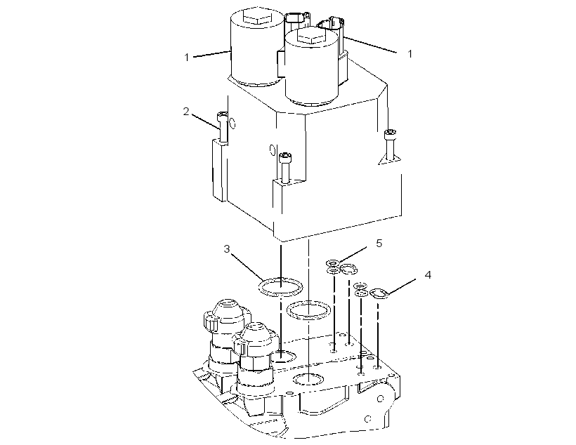 MANIFOLD & SOLENOID GP-CONTROL 2577724 CAT