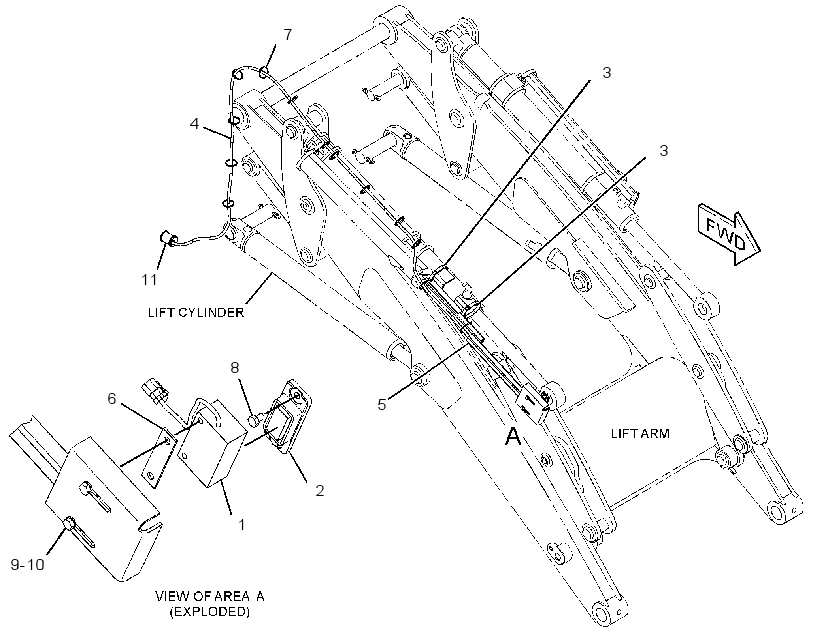 WIRING GP-KICKOUT & POSITIONER 2955902 CAT