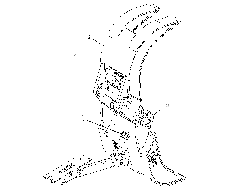 GRAPPLE AR-MECHANICAL 2797305 CAT