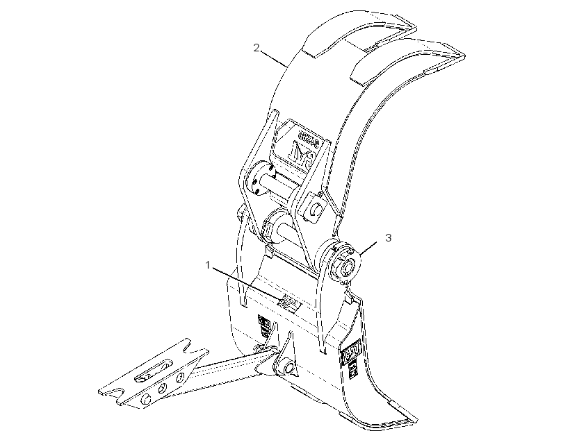 GRAPPLE AR-MECHANICAL 2797307 CAT
