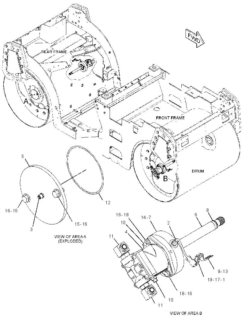 MOTOR & MTG GP-VIBRATORY 2614818 CAT