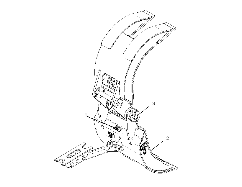 GRAPPLE AR-MECHANICAL 2752400 CAT