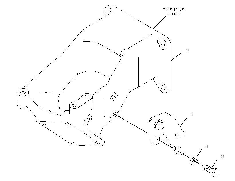 MOUNTING GP-ACTUATOR 3014184 CAT