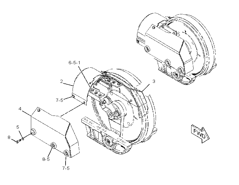 GUARD GP-IDLER 3086518 CAT